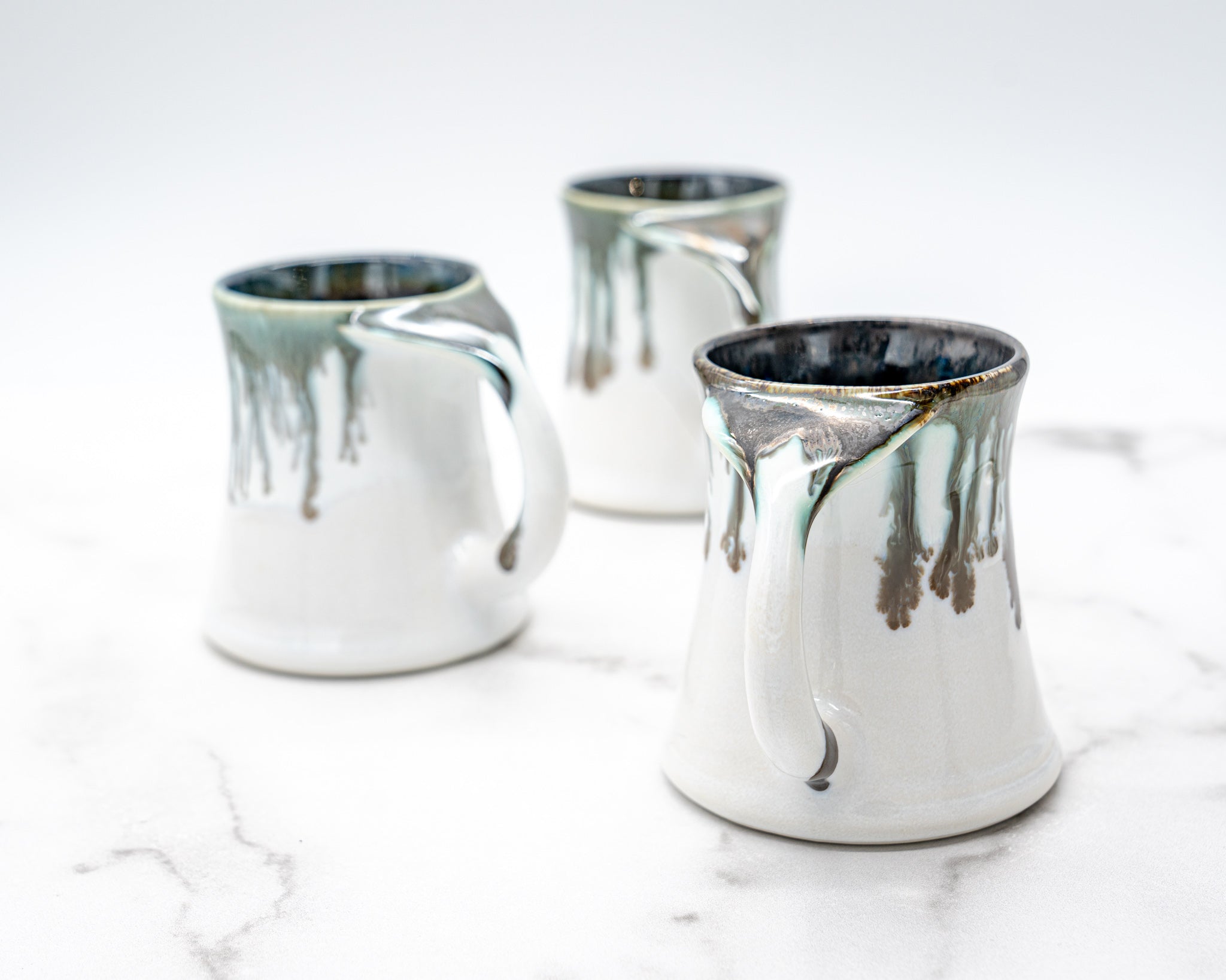 Whale Tail Mugs | Edgecomb Potters