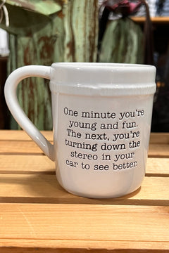 Turn Down to See Better Sentiment Mug