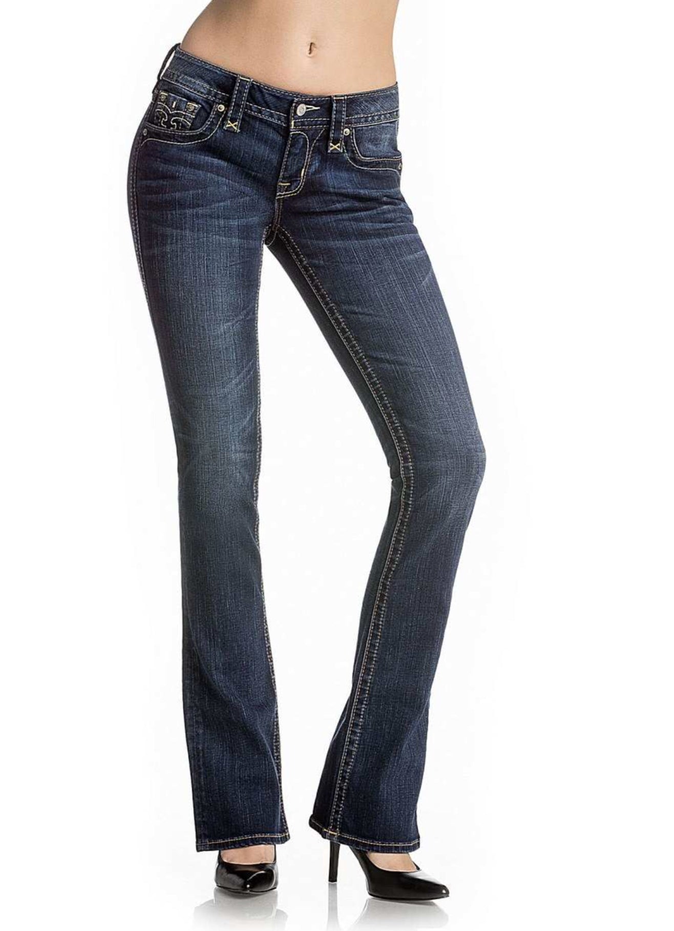 rock revival high rise jeans