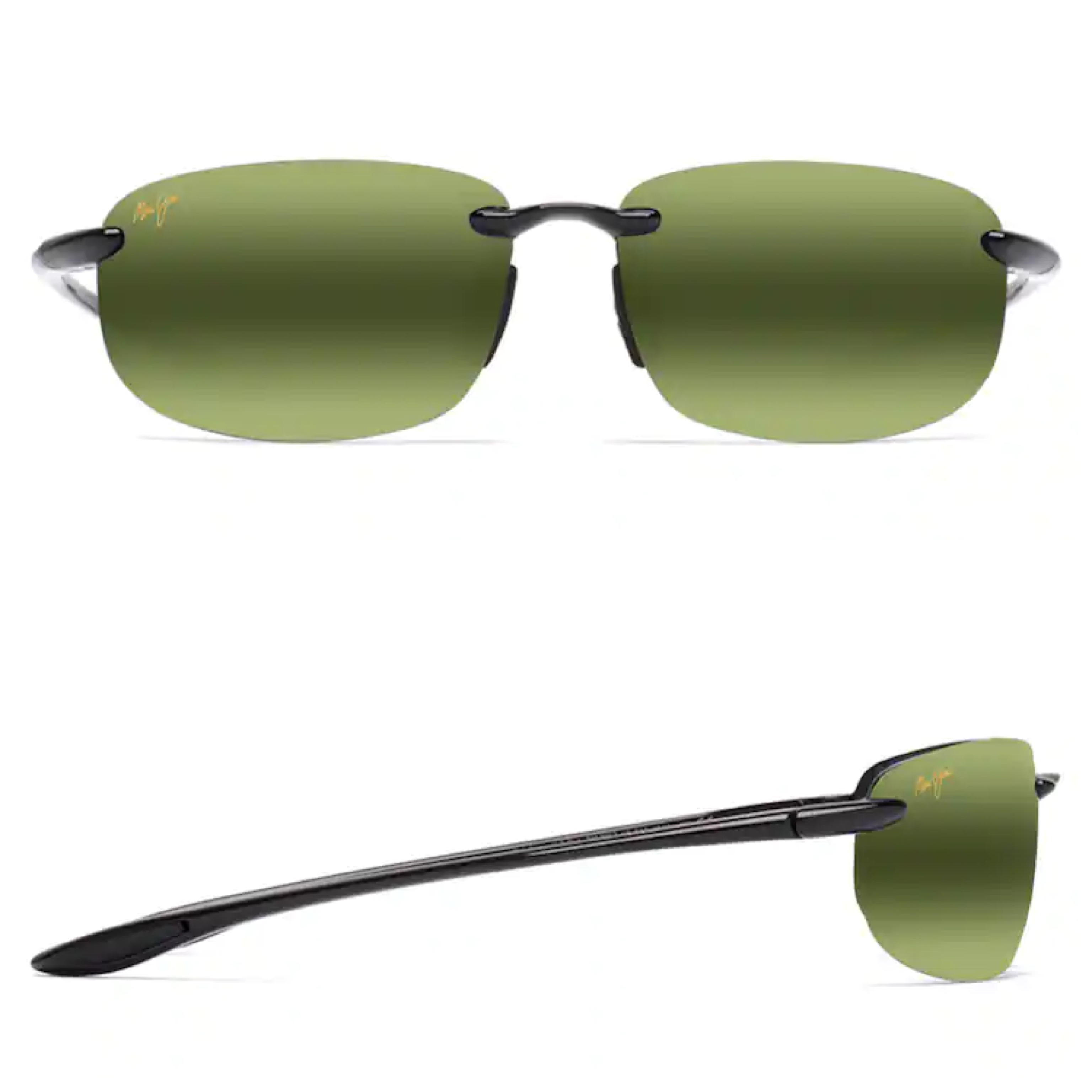 Order Maui Jim Hema R443 Unisex Rimless Rectangle Sunglasses | MAGRABi Qatar