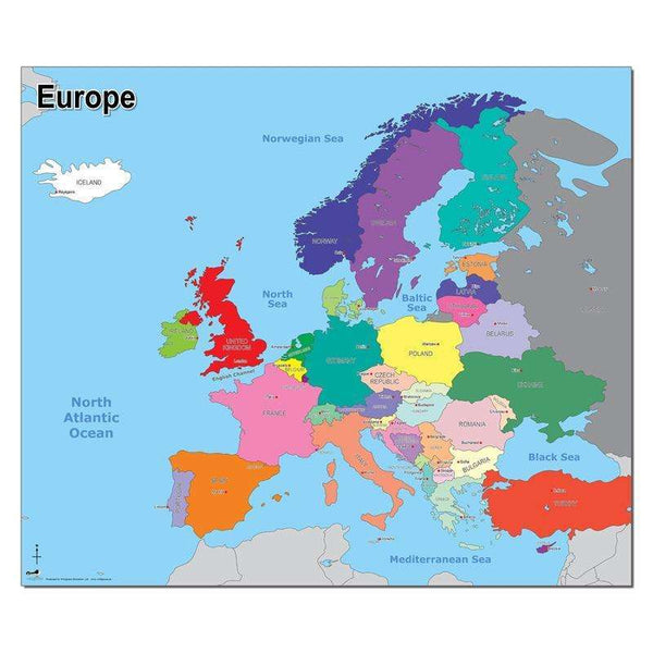  Simple  Europe  Map  Primary Classroom Resources