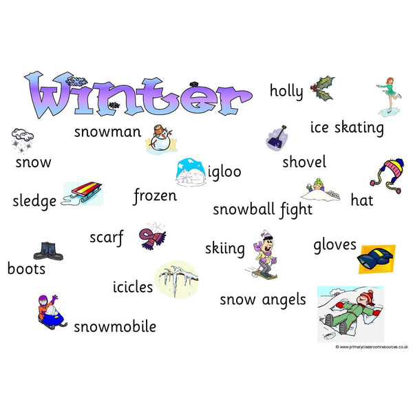 winter-vocabulary-mat-primary-classroom-resources