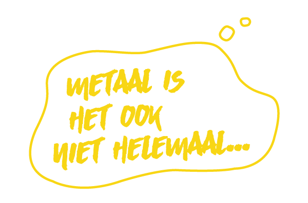 Metaal niet in mijn kopje thee!