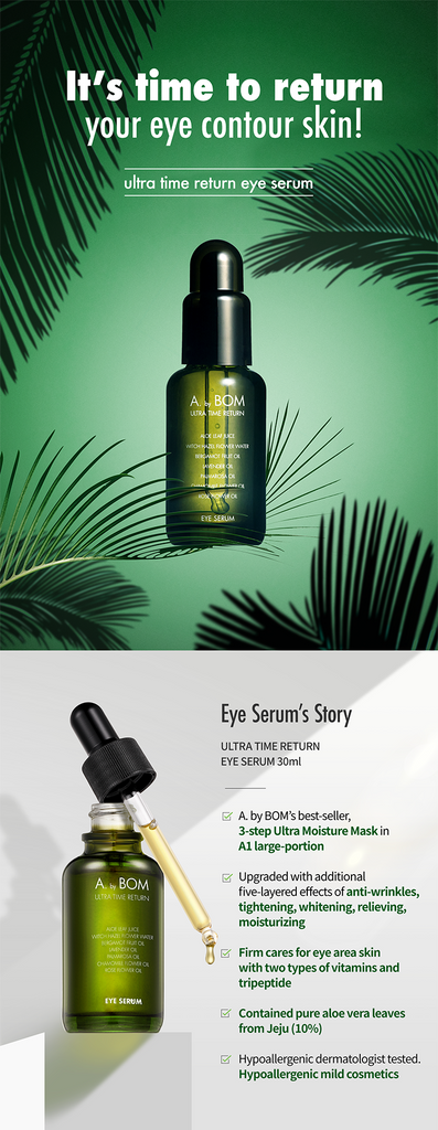 A by BOM Ultra Time Return Eye Serum Description 1