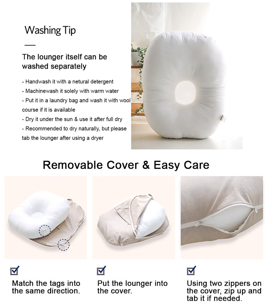 Baby Lounger washing tips