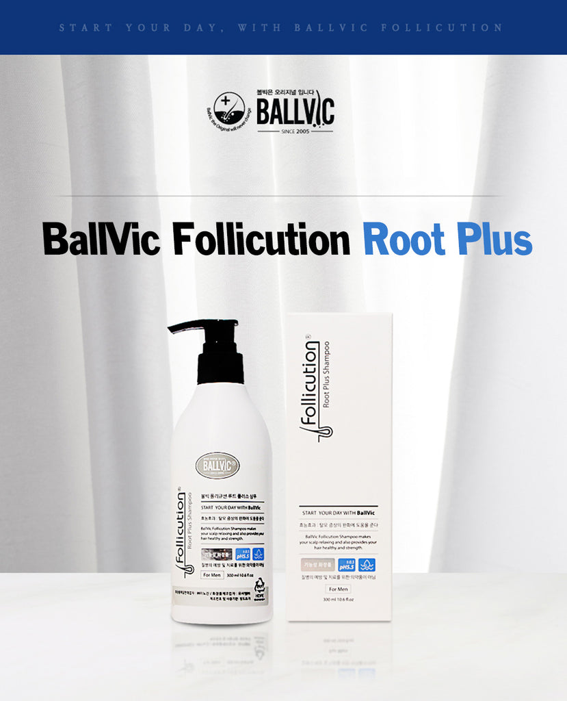 BallVic Folllicution Root Plus Shampoo Product Description 1