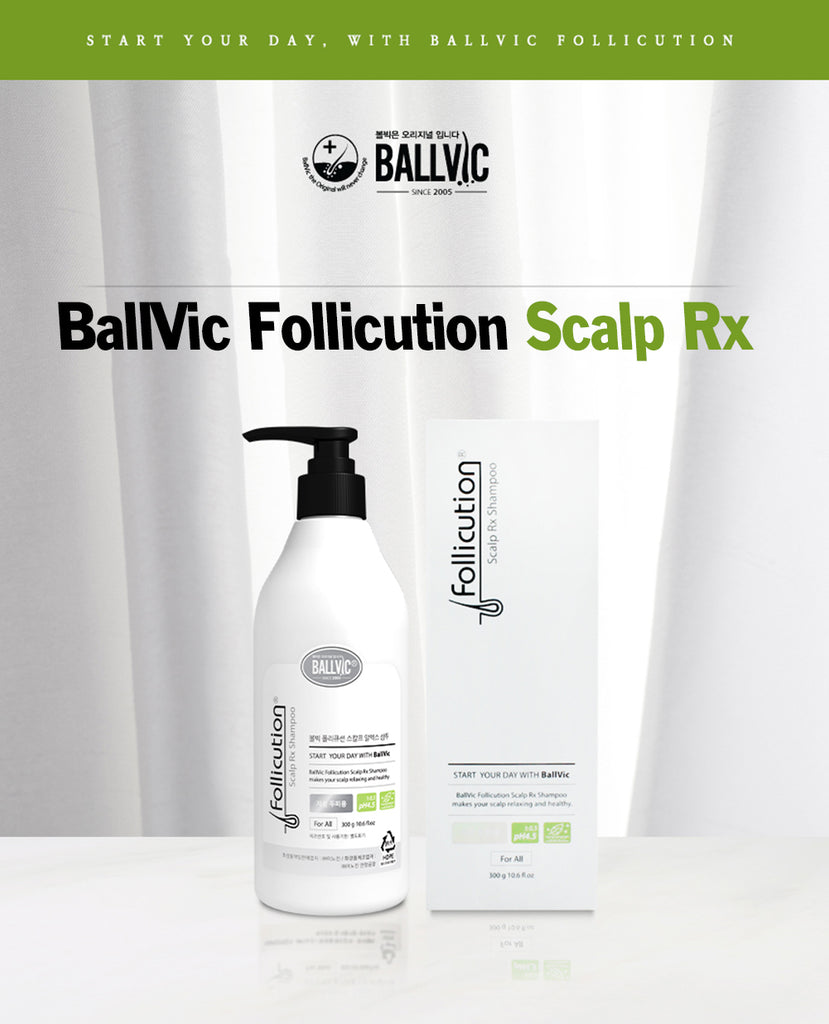 BallVic Folllicution Scalp Rx Shampoo Product Description 1