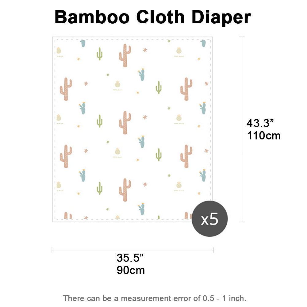 Bamboo Cloth Diaper Size Chart