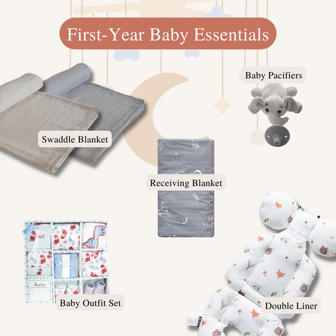 Ensure your baby's first year is a success with our ultimate checklist of must-have essentials! Shop now for everything you need to keep your little one happy and healthy. #babyessentials #firstyear #checklist