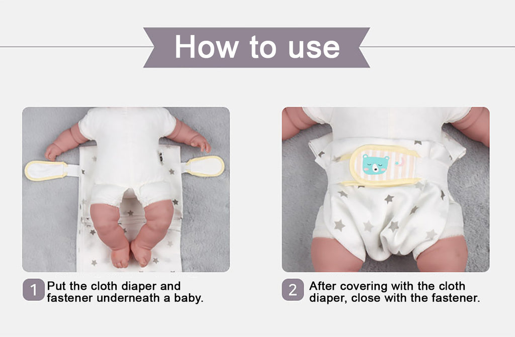 How to use cloth diaper band