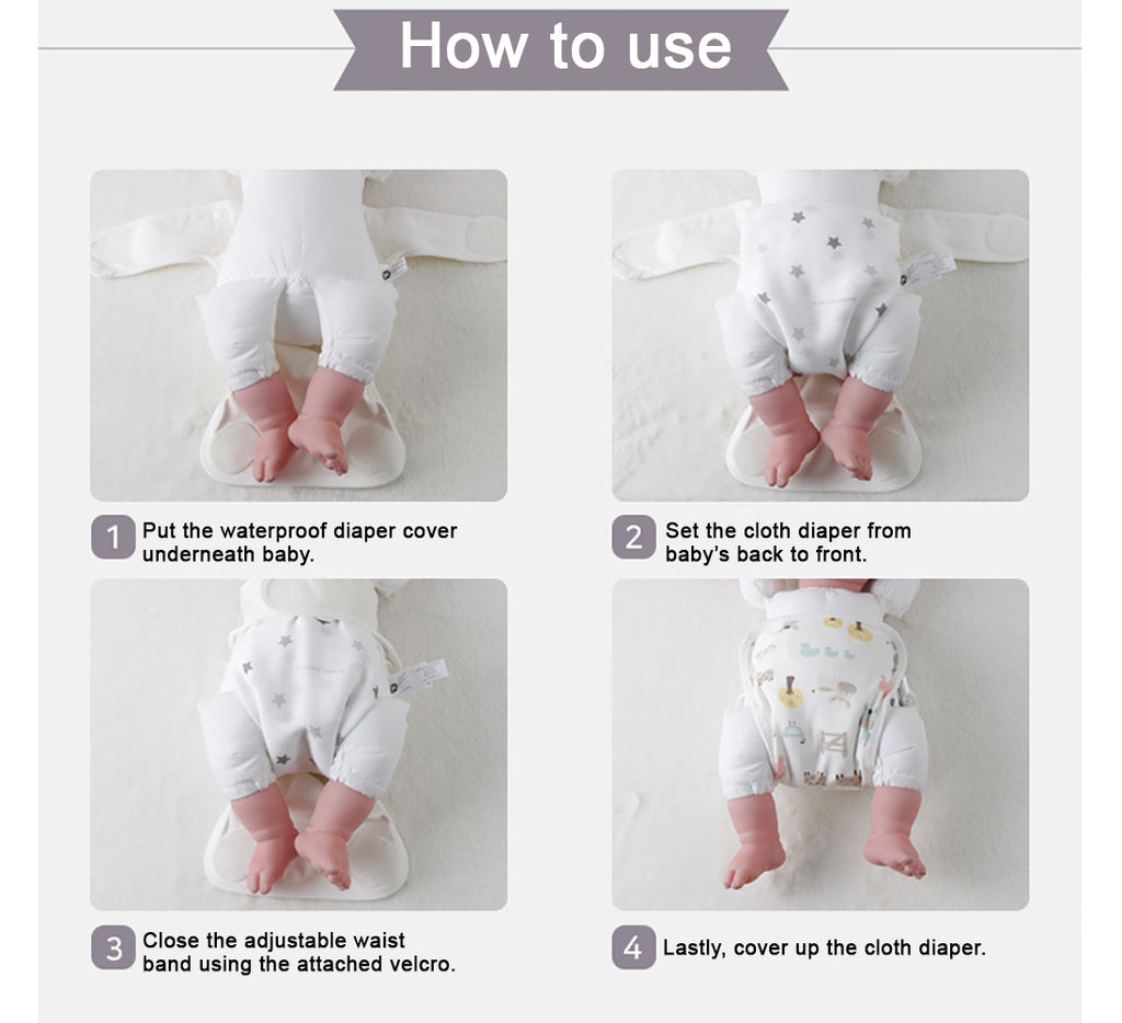 How to use Cloth Diaper Cover