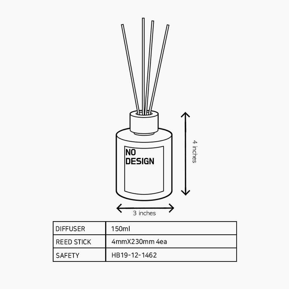 no design room diffuser spec size description