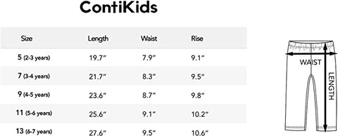 Dio Baggi Pants Size Chart