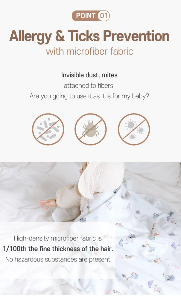 베베누보 더블 블랭킷 antibacterial blanket for babies