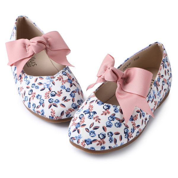 Flower Bowknot Flats – MamaMoor