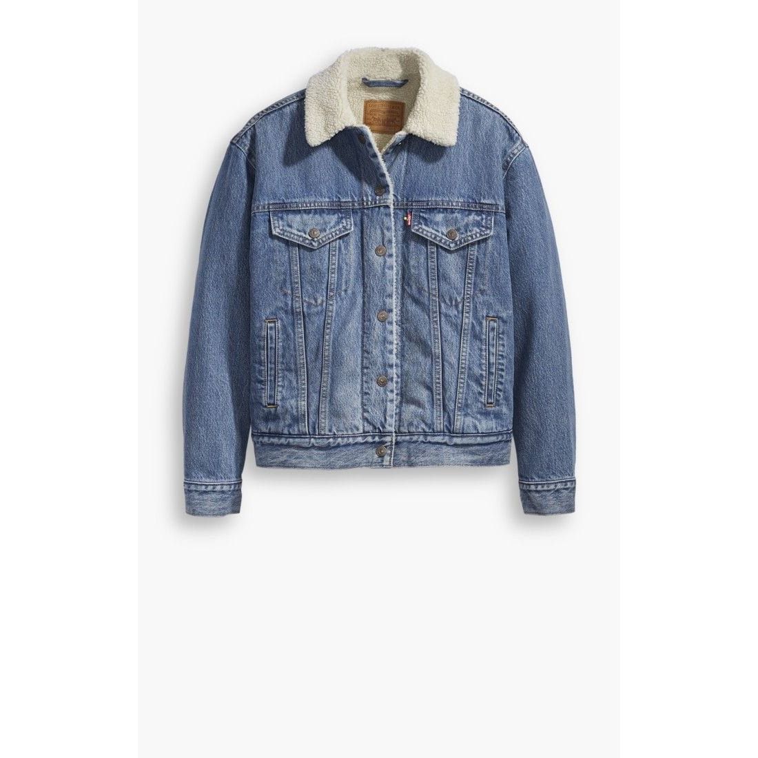 Levi Ex-Boyfriend Sherpa Trucker Jacket - Underground Clothing