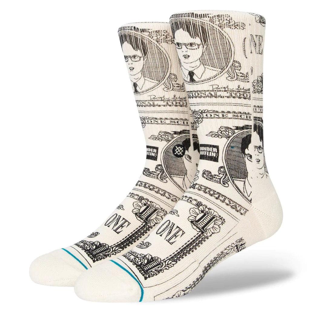 Stance FTP Office Shrute Socks - Underground Clothing