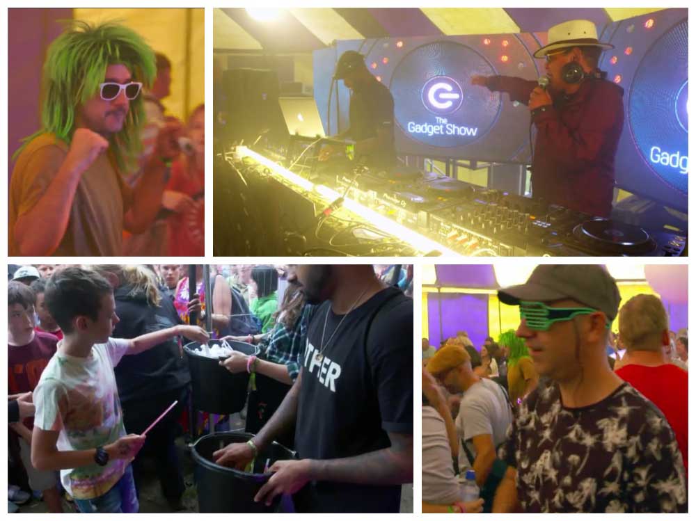 The Gadget Show Highlights showing a great day at the festival