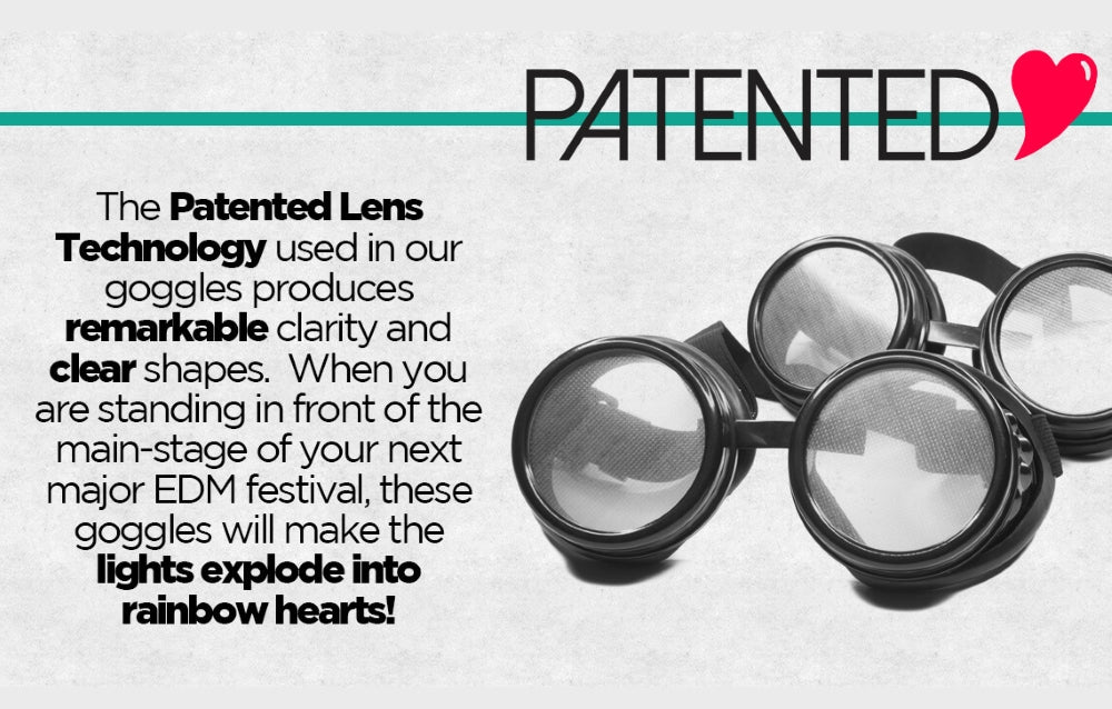 heart diffraction goggles feature