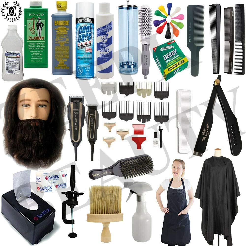 complete professional barber kit