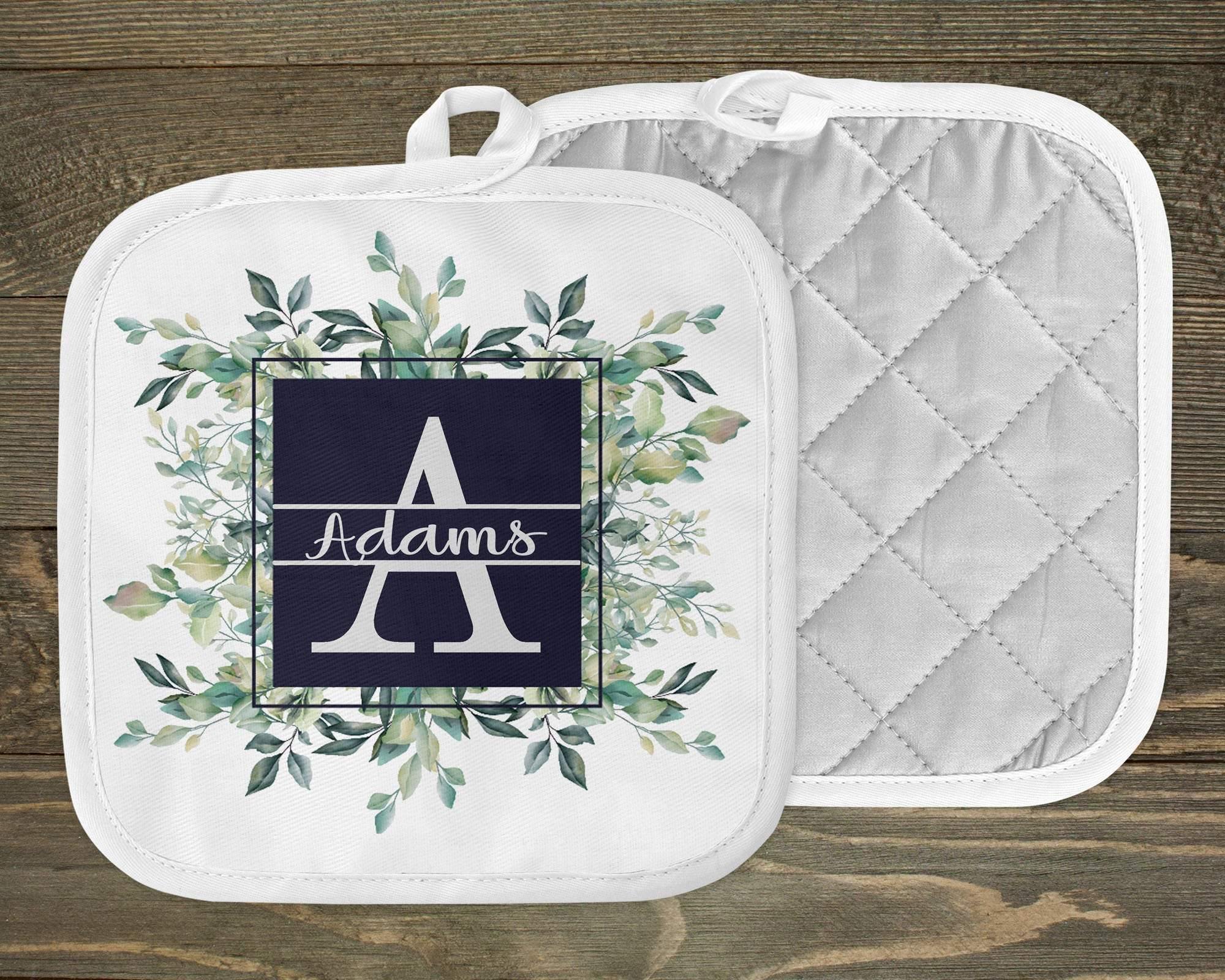 Personalized Oven Mitts/ Towel set - Home Decor - CDJ Designs, E-Commerce  Personalization Boutique Shop