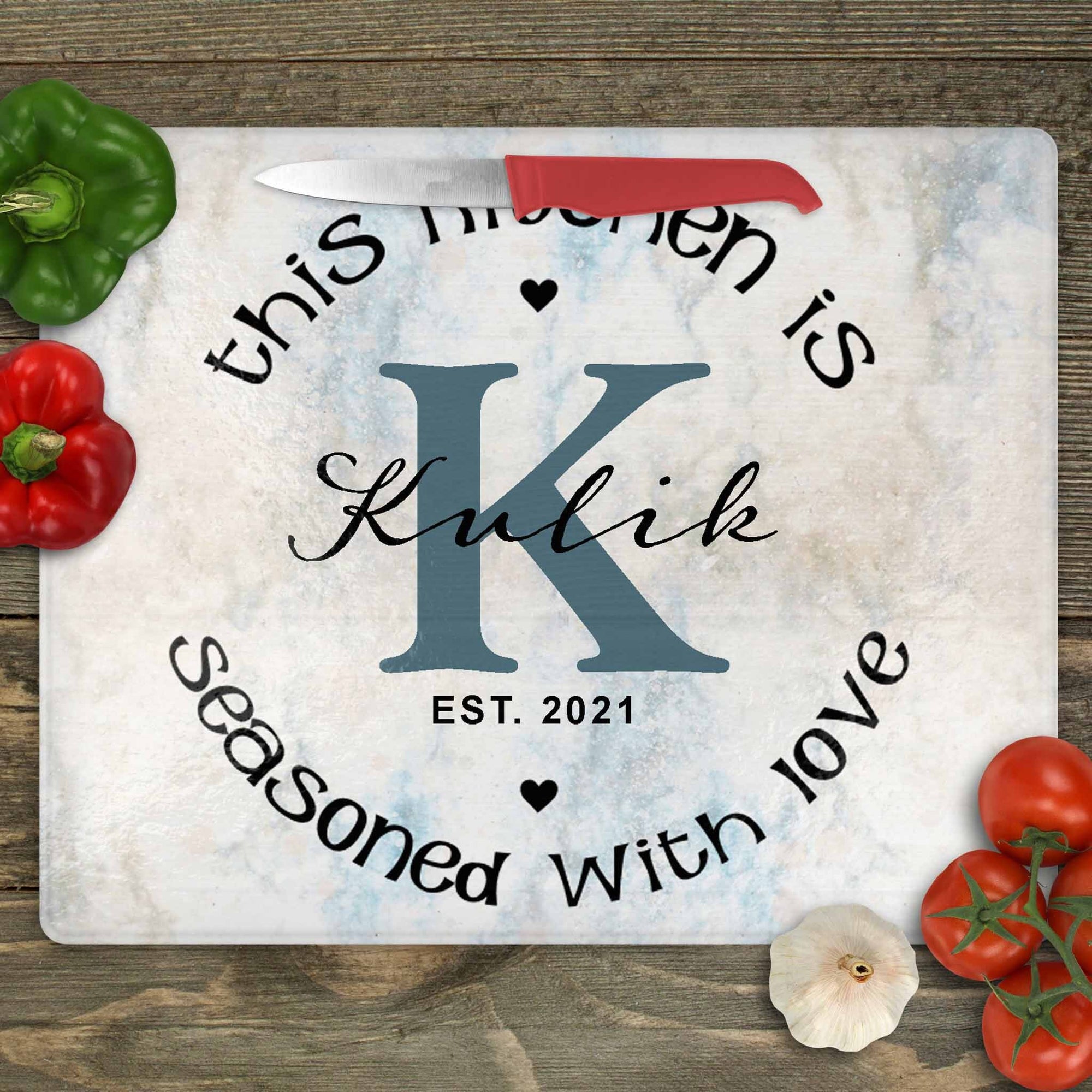 Bless This Kitchen  Personalized Cutting Boards - Etchey