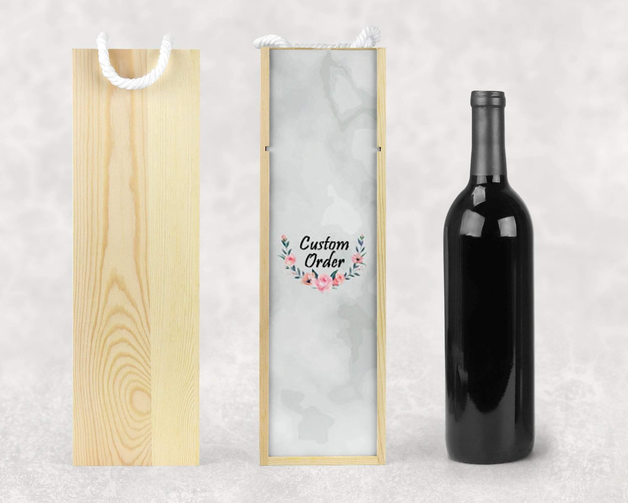 Customize this wonderful wine gift box set!