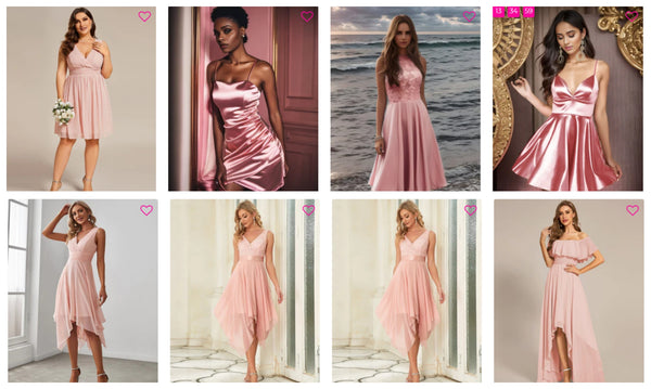 pink Homecoming dresses