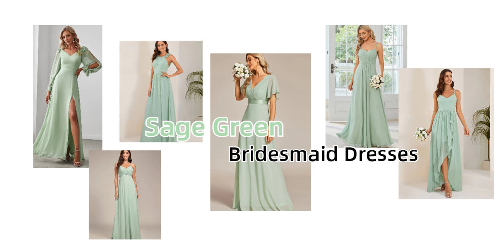 Sage Green Bridesmaid dresses