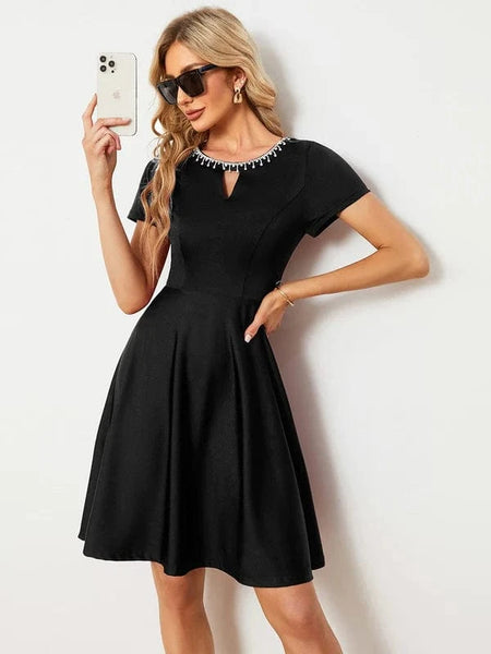 black graduation dresses