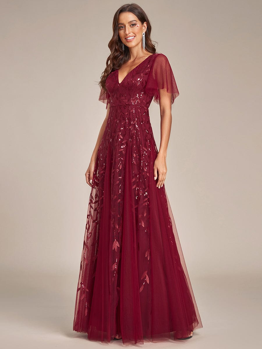 Burgundy Formal Dresses