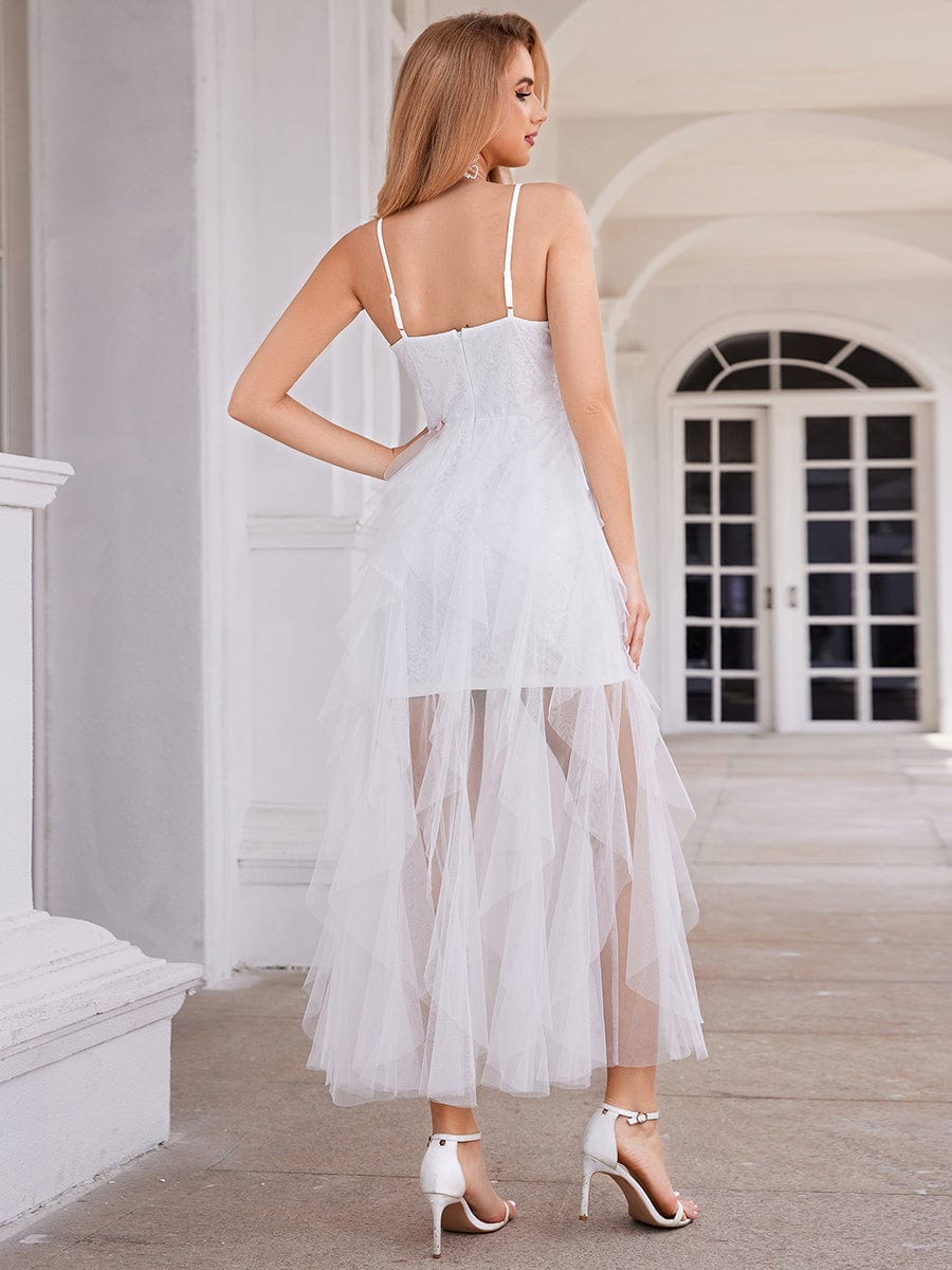 Corset Top Sweetheart See-Through Tulle Sleeveless Formal Evening Dress