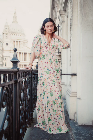 Beulah London ELIZA STRAWBERRY DRESS