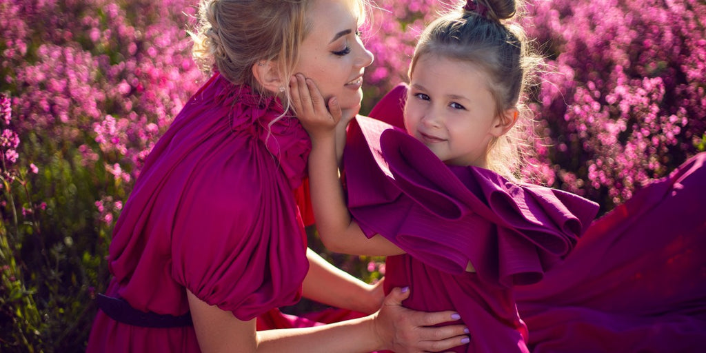 Purple Mother's Day dresses
