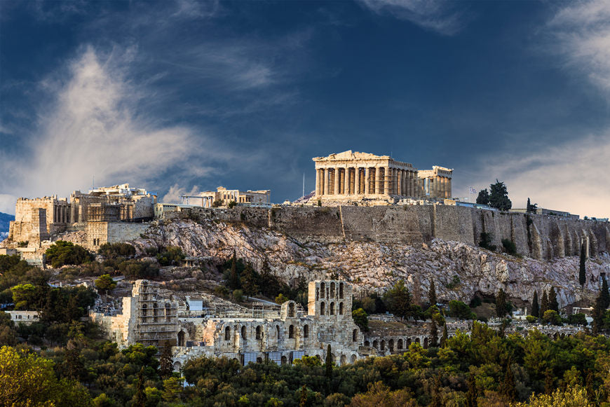 Temple-of-Parthenon-Athenian-Acropolis-Athens-Greece