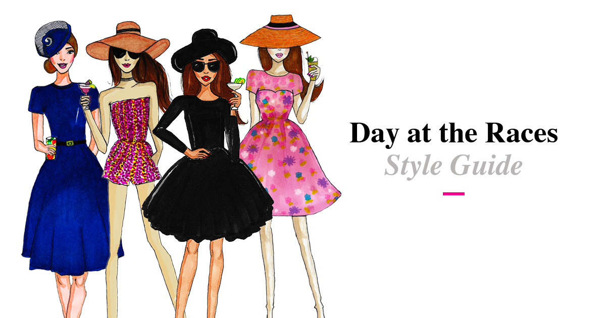 Day At The Races Dresses | Infographic | Ever-Pretty