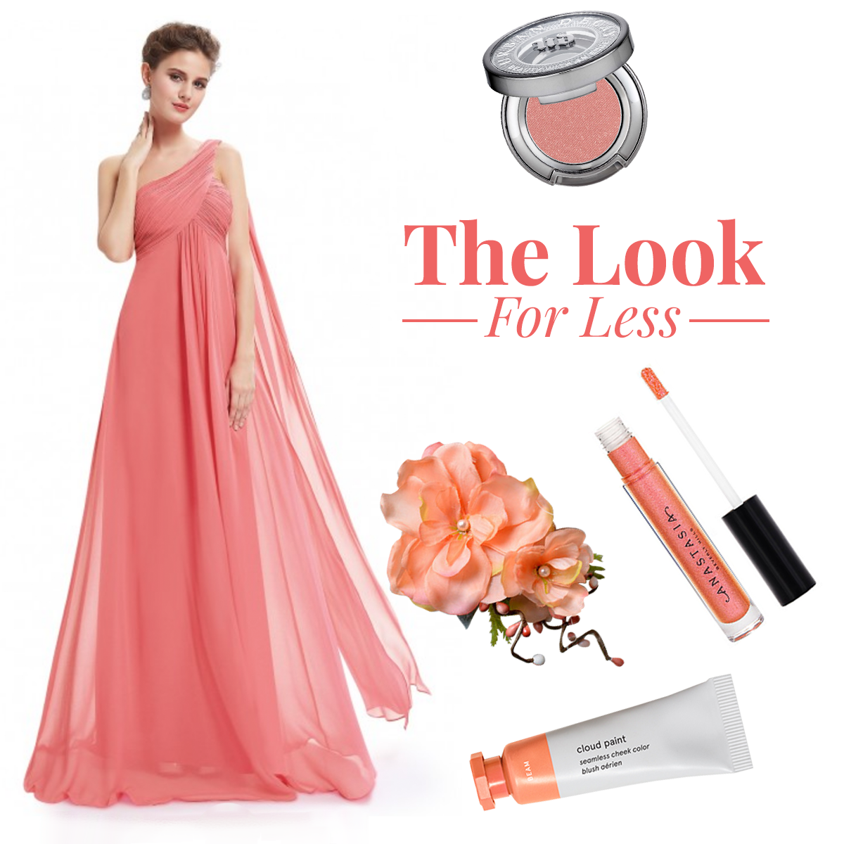 coral prom dress uk