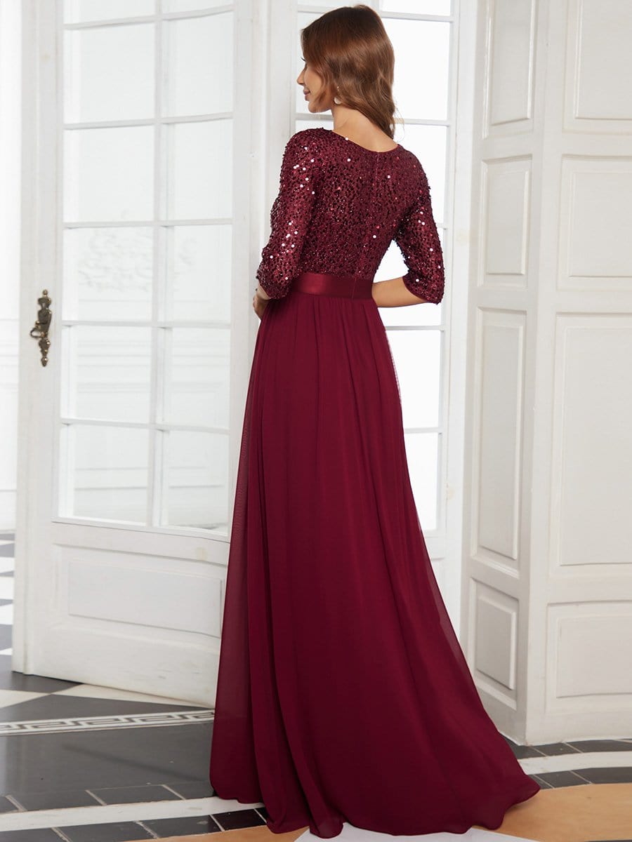 Burgundy Formal Dresses