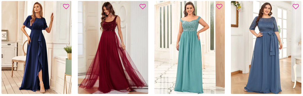final sale evening gowns 3 dresses for $99