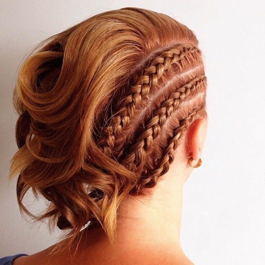 short-asymmetrical-braided-hairstyle