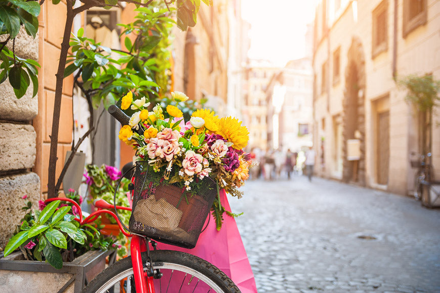 A-bicycle-full-of-flowers