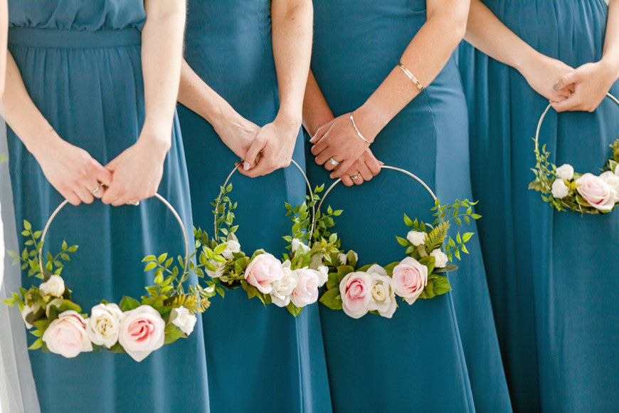 teal-dresses-with-flower