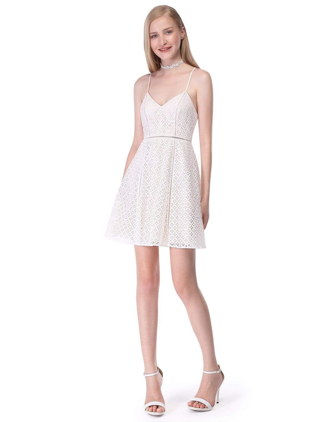 ever pretty white dress