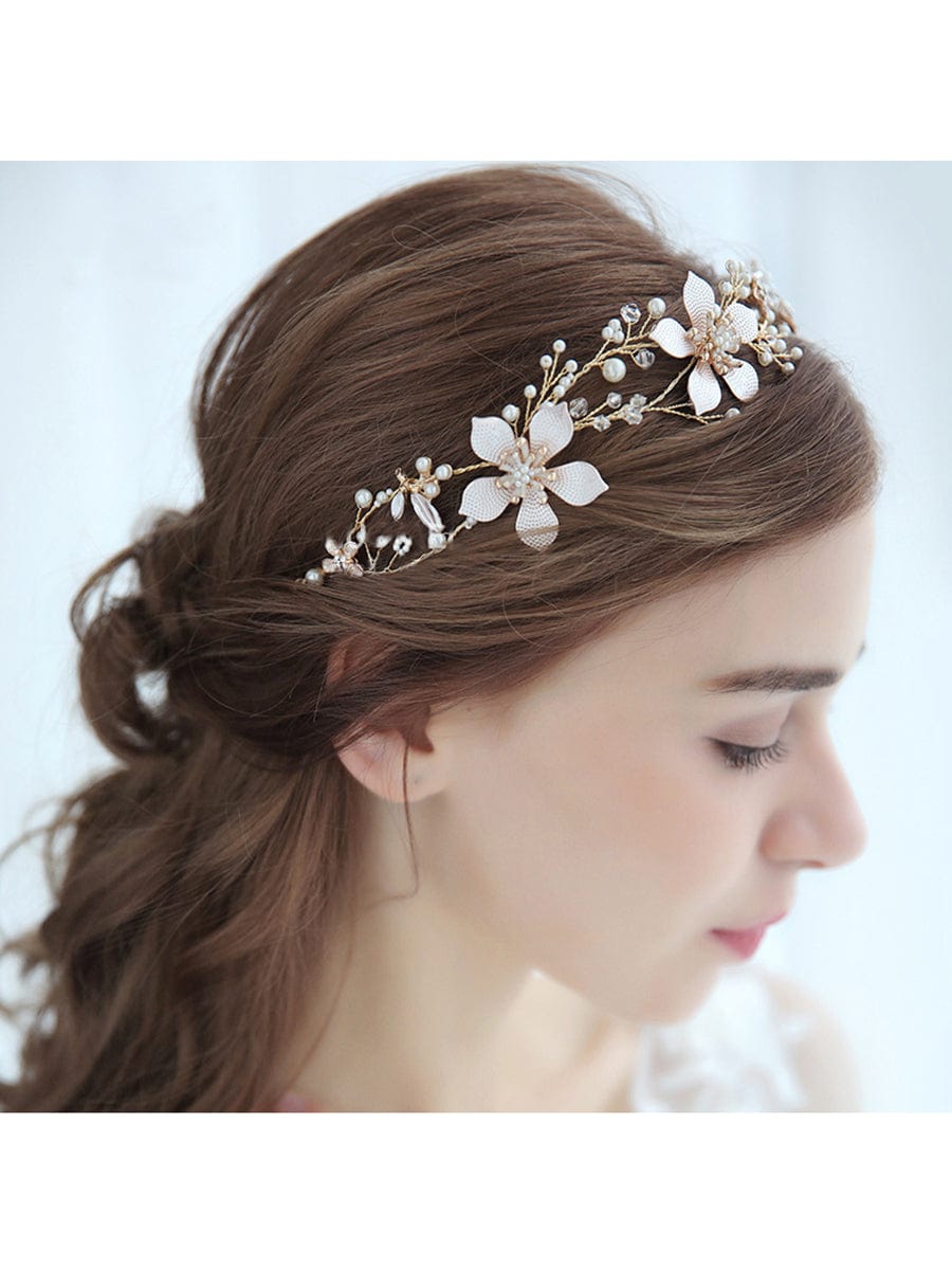 Rhinestone Daisy Bridal HeadwearWedding Hair Accessories - Ever-Pretty US