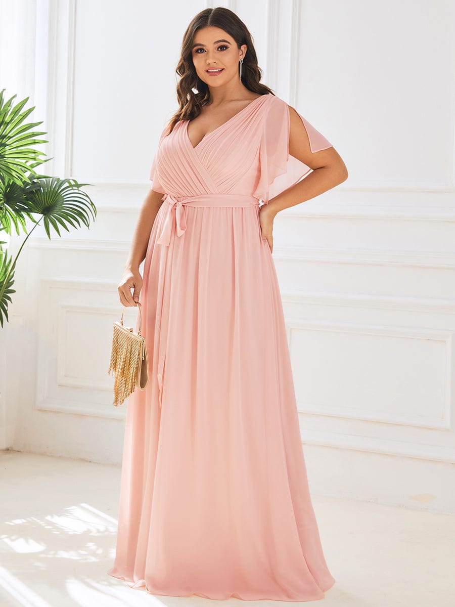 Pink Bridesmaid Gowns