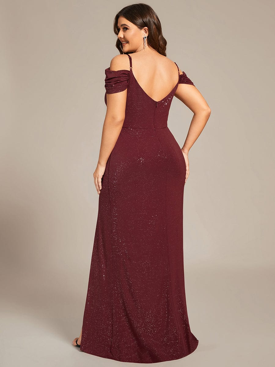 Custom Size Sexy High Slit Gala Formal Evening Dresses