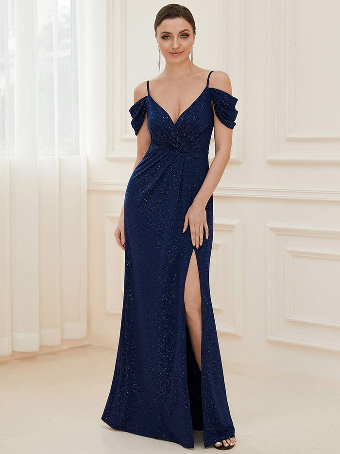 Dark Blue Maxi Dress by Tamara Bellis