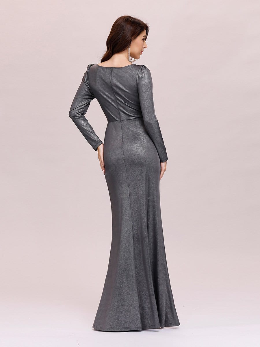 long sleeve bodycon evening dress