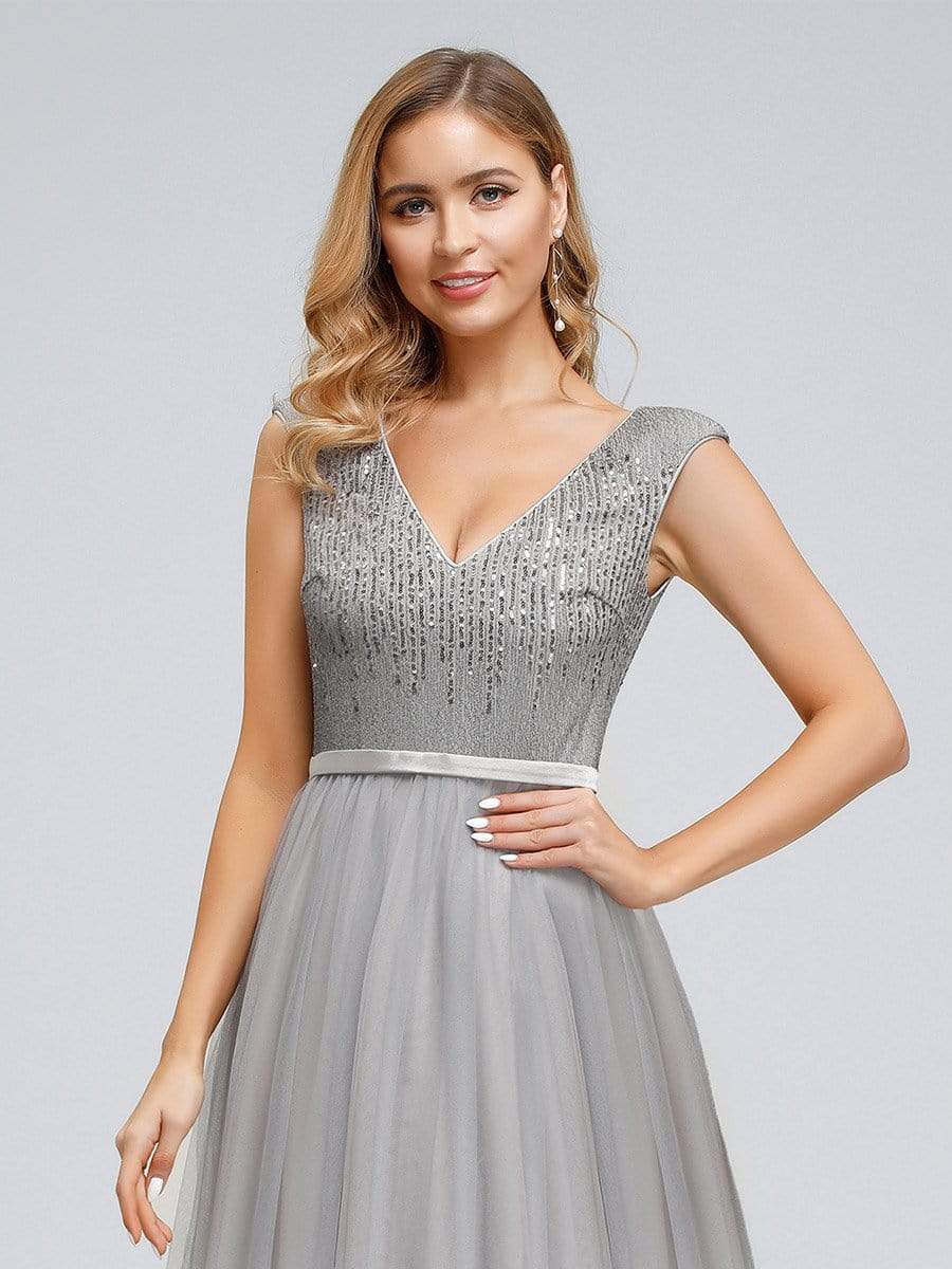 womens grey cocktail dresses