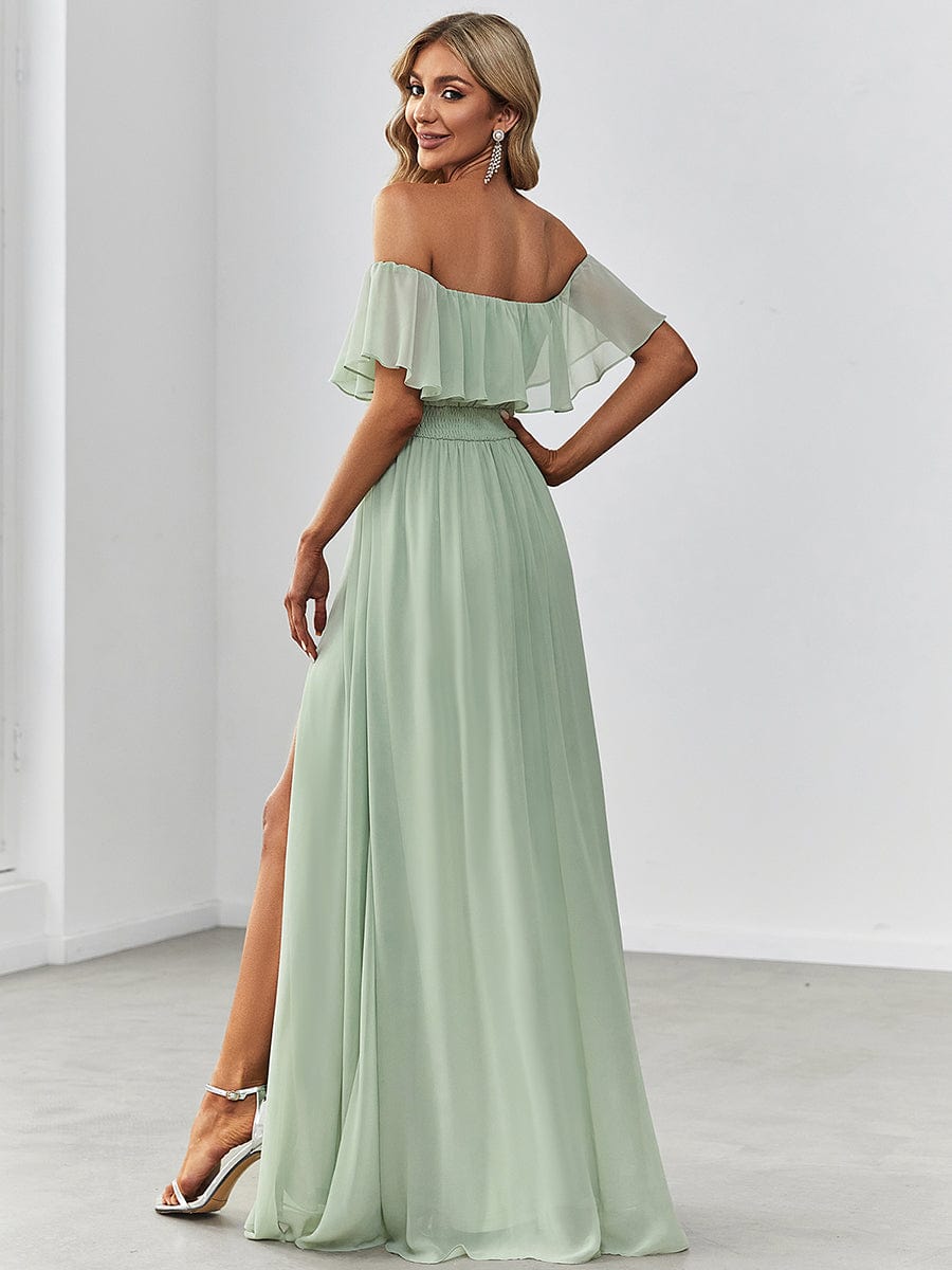 Sage Green Bridesmaid Gowns